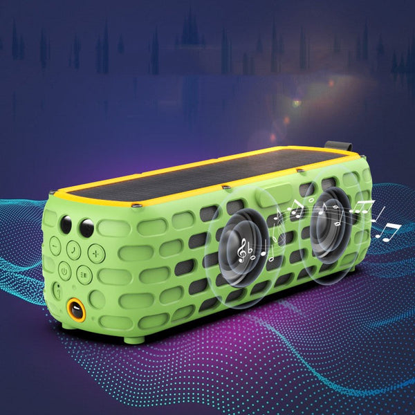 Portable Waterproof Solar Wireless Bluetooth Speaker
