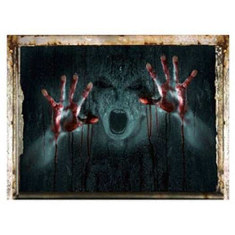 3D Creative Halloween Horror Wall Sticker Black