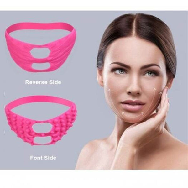3D Silicone Facial V Shaped Slimming Mask Anti Wrinkle Face Lifting