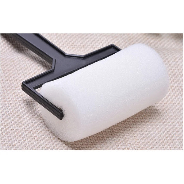 3Pcsset Foam White Sponge Brush Painting Roller Kids Craft Tool Drawing Toys Supplies School Home Decor Tools