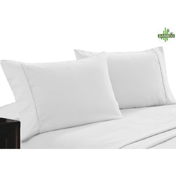 400 Thread Count Bamboo Cotton Twin Pack Pillowcase