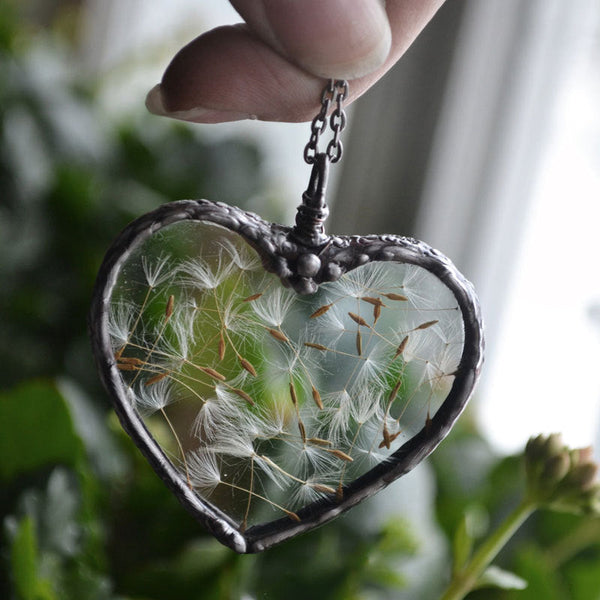 Creative Dandelion Love Wish Necklace