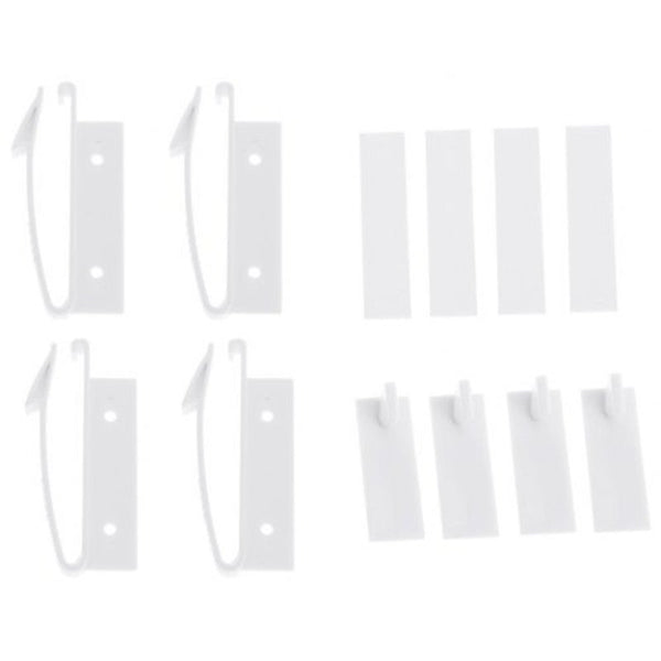 4Pcs Baby Safety Invisible Lock White