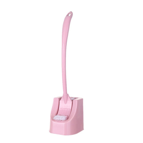 4Pcs Creative Toilet Cleaning Brush With Stand Up Holder Long Handle No Dead Corner Wc Bathroom