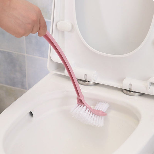 4Pcs Creative Toilet Cleaning Brush With Stand Up Holder Long Handle No Dead Corner Wc Bathroom