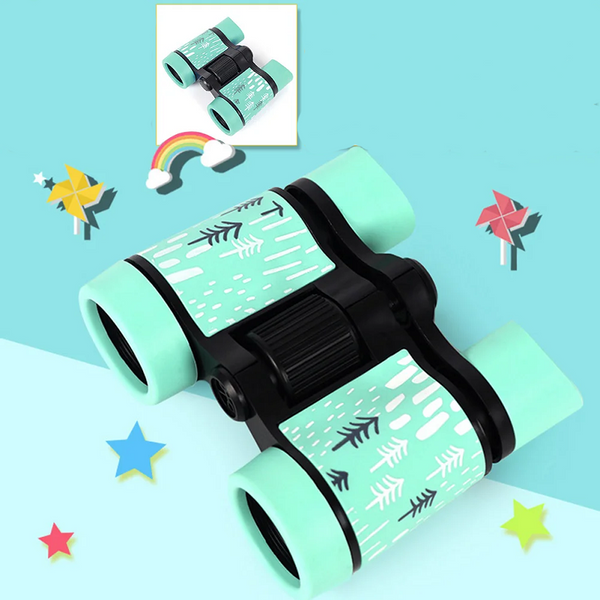 4X30 Binoculars Plastic Children Colorful Telescope For Kids Compact Outdoor Games Toy Birthday Gifts