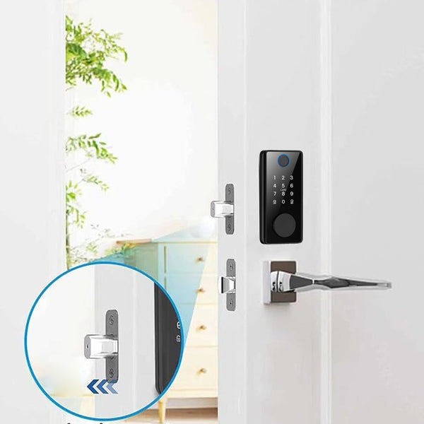 5 Inch 1 Electronic Door Lock Smart Touch With Bluetooth Fingerprint