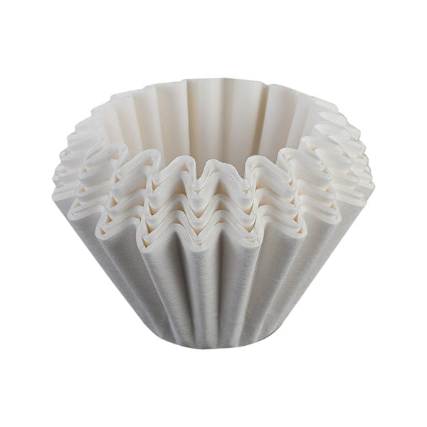 50Pcs Basket Coffee Filters Disposable Paper For Home Office Cold Brew