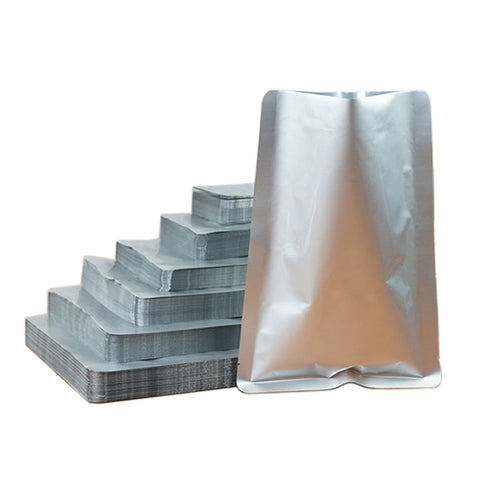 50 Pieces Foil Mylar Vacuum Sealer Bags Smell Proof Moisture Food Storage