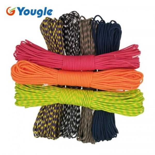 Paracord Parachute Cord Lanyard Tent Rope Mil Spec Type Iii 7 Strand 100Ft 259 Color 37 48 Number 45
