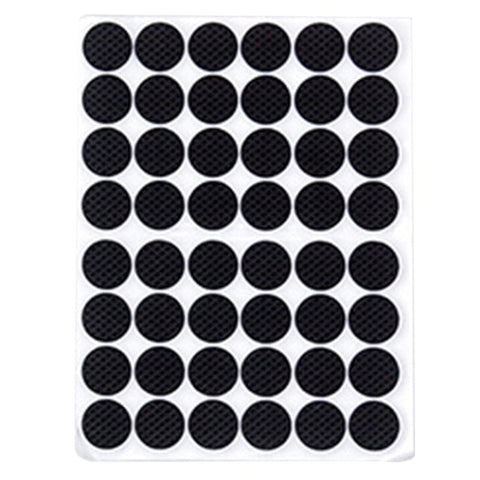 1 Set Furniture Feet Pad Mute Self-Adhesive Round/Square Chair Foot Non Slip Home Decor Daily Use-C-Round