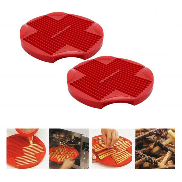 Chocolate Bar Mould Mold Silicone Baking For Cookie Sticks Potato