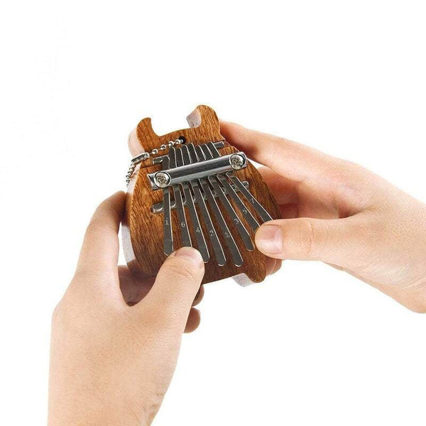 8 Key Mini Kalimba Portable Thumb Finger Percussion Pocket Musical Instrument