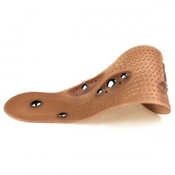 8 Magnet Body Detoxification Weight Loss Magnetic Therapy Acupuncture Foot Acupoint Insole Brown Sugar Men's 41 45 Yards Can Be Cut