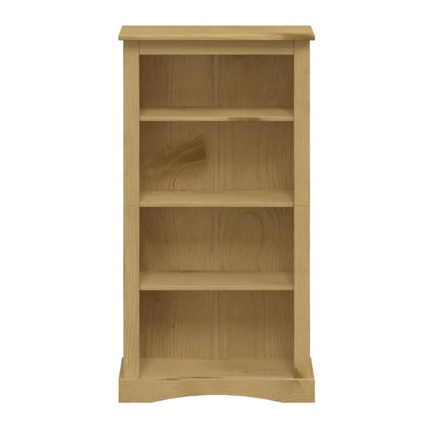 4-Tier Bookcase Mexican Pine Corona Range 81X29x150 Cm