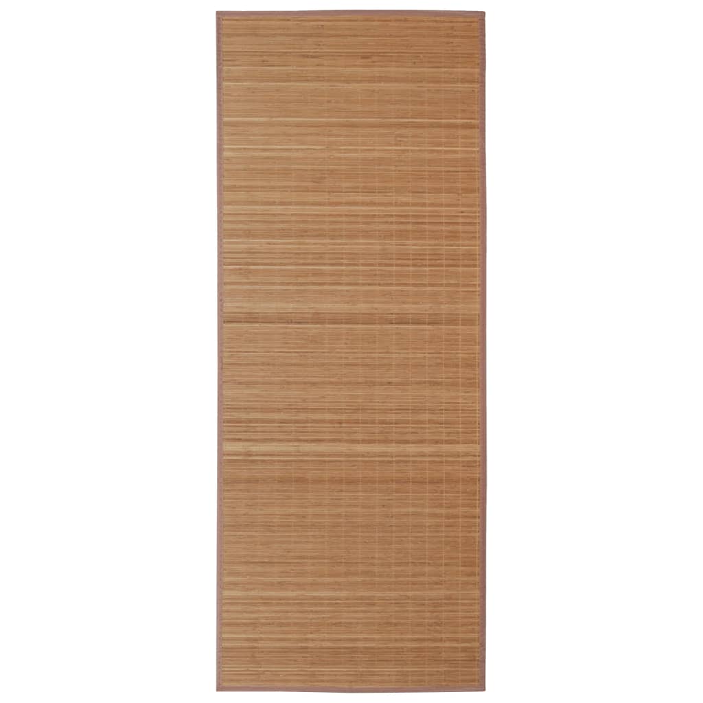Rug Bamboo 160X230 Cm Brown