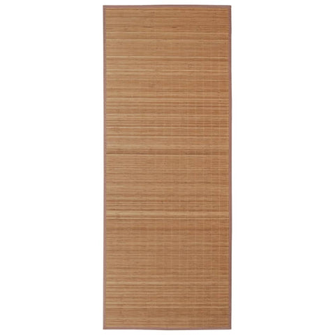 Rug Bamboo 160X230 Cm Brown