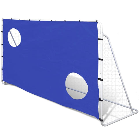 Soccer Goal With Aiming Wall Steel 240 X 92 150 Cm High-Quality