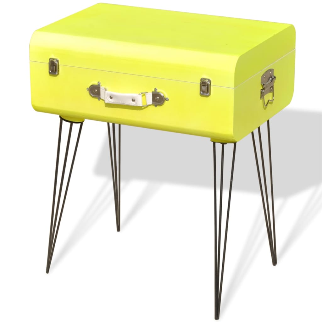 Side Cabinet 49.5X36x60 Cm Yellow