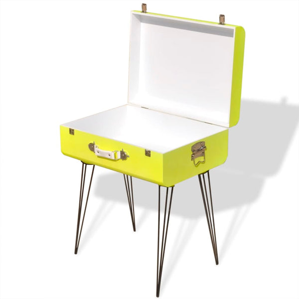 Side Cabinet 49.5X36x60 Cm Yellow