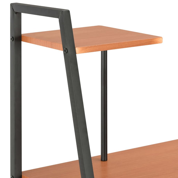 Desk With Shelving Unit 102X50x117 Cm