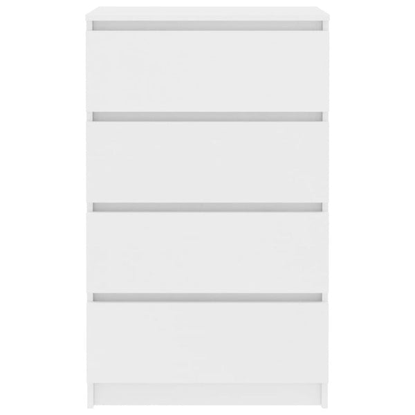 Sideboard White 60X35x98.5 Cm Engineered Wood