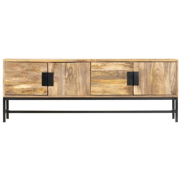 Tv Cabinet 140X30x50 Cm Solid Mango Wood