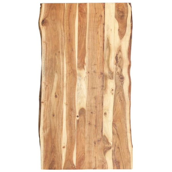 Vidaxl Table Top Solid Acacia Wood 118X(50-60)X3.8 Cm