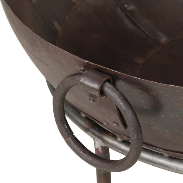 Rustic Fire Pit 60 Cm Iron