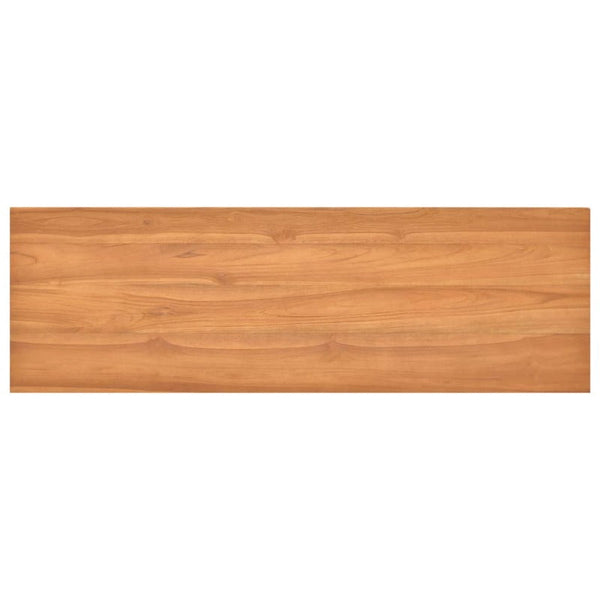 Desk 120X45x75 Cm Solid Wood Teak