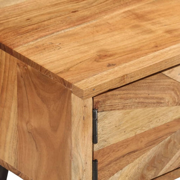 Tv Cabinet 145X35x35 Cm Solid Wood Acacia