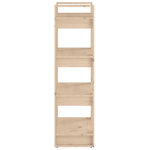 Book Cabinet/Room Divider 60X35x125 Cm Solid Wood