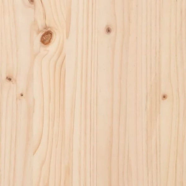 Vidaxl Sideboard 70X35x80 Cm Solid Wood Pine