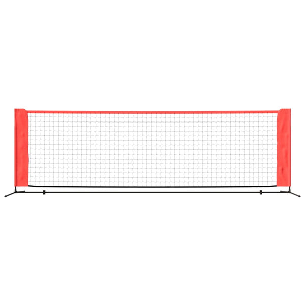 Tennis Net Black And Red 300X100x87 Cm Polyester