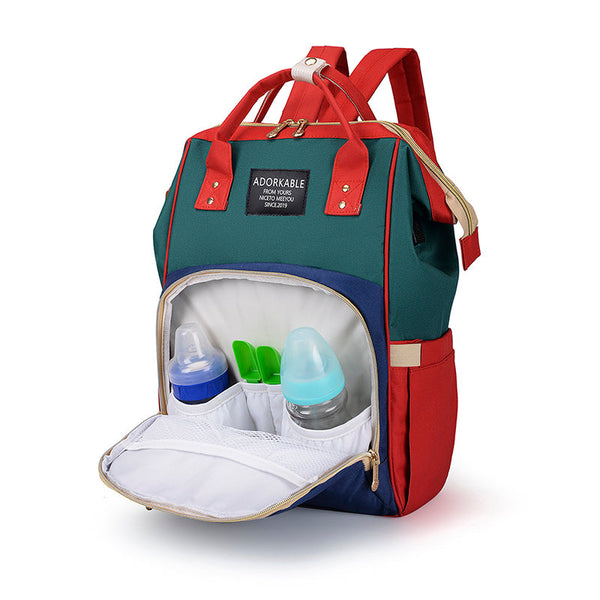 Separate Dry And Wet Multi Functional Nappy Bag