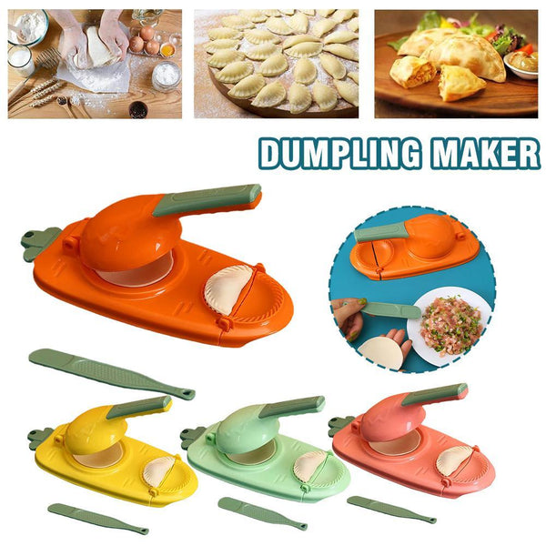 2 In 1 Kitchen Dumpling Making Tool Dough Pastry Press Mould