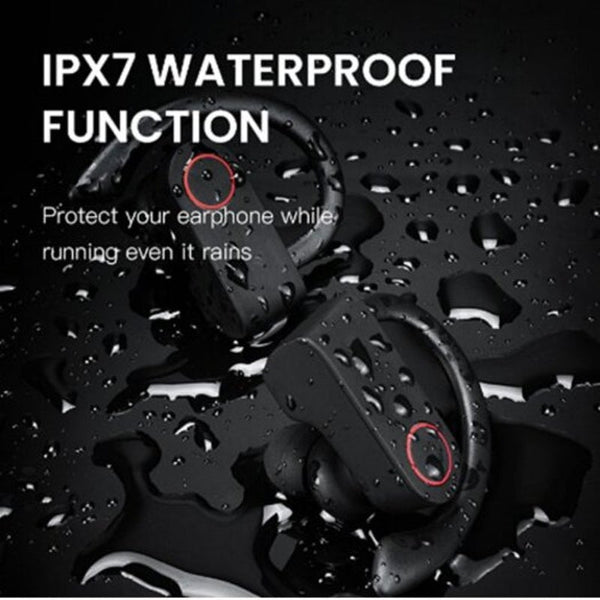 A9 True Wireless Headset 8 Hours Bluetooth Music 5.0 Waterproof Sports Black