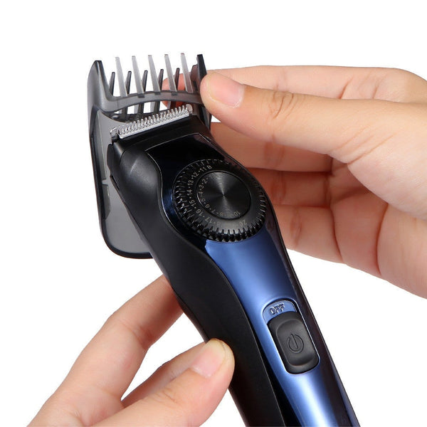 Adjustable Beard Trimmer For Men Professional Mens Hair With 2 Combs And Led Display