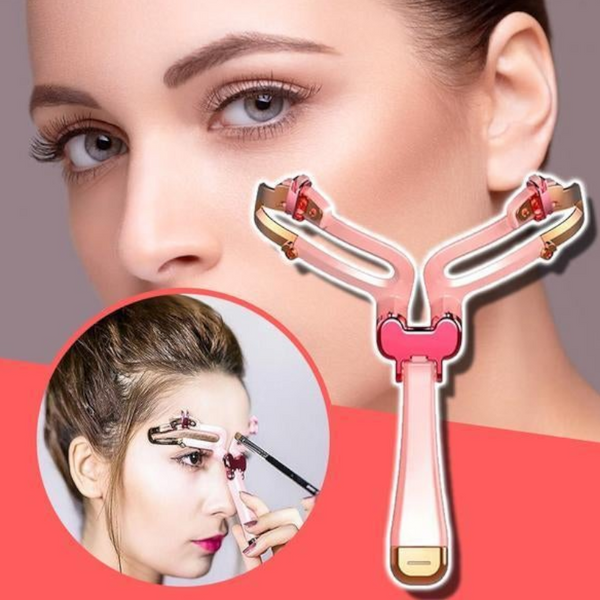 3 In 1 Eyebrow Shapes Adjustable Stencil Beauty Tools