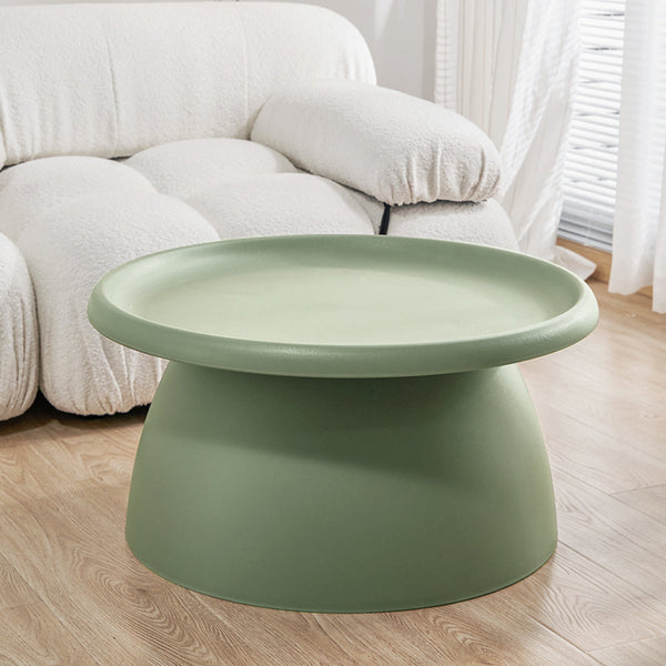 Artissin Coffee Table Mushroom Nordic Round Large Side 70Cm Green