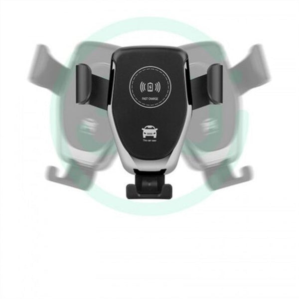 Air Outlet Bracket For Car Wireless Charger Black 1Pc