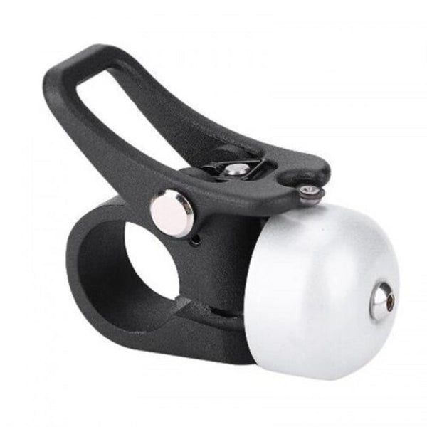 Alloy Bell Horn Ring With Quick Release Mount For Xiaomi Mijia M365 Scooter White