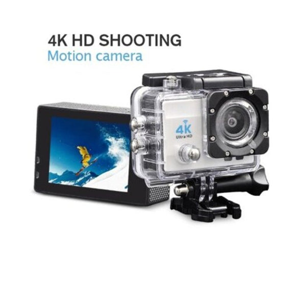 Allwinner V3 Sony179mini Wifi Sport Camera Waterproof 30M Dv 4K Action White