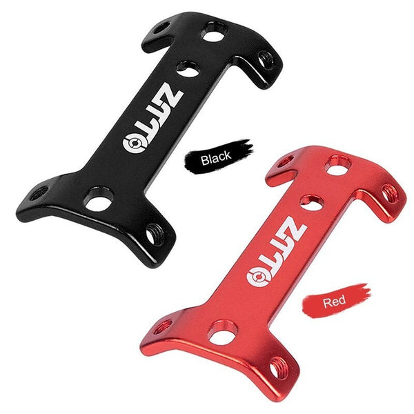 Aluminum Alloy Double Headed Bicycle Bottle Cage Extender Mountain Bike Water Holder Red