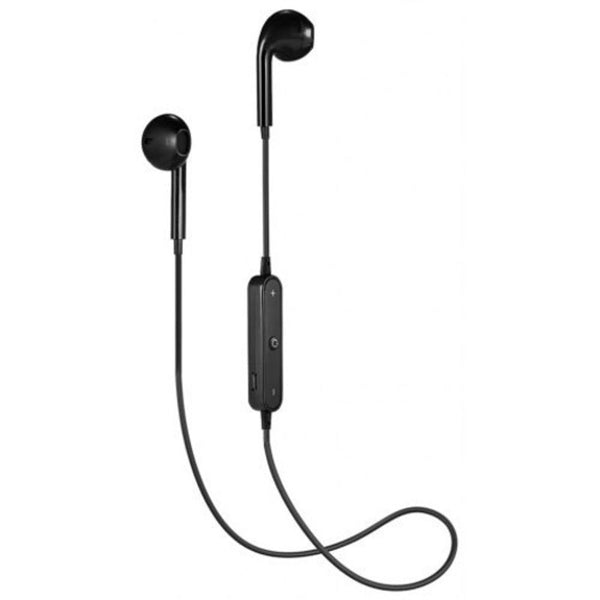 S6 Stereo Bluetooth Headphones With Storage Bag Black
