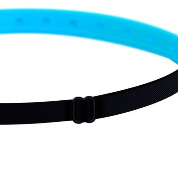 E4088 Adjustable Silicone Sports Headband Sweatband Hair Band For Running Cycling Yoga Purple