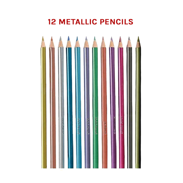 Art Sketch Pencils Oil Drawing Colouring Graphite Charcoal Set 72Pcs/Set