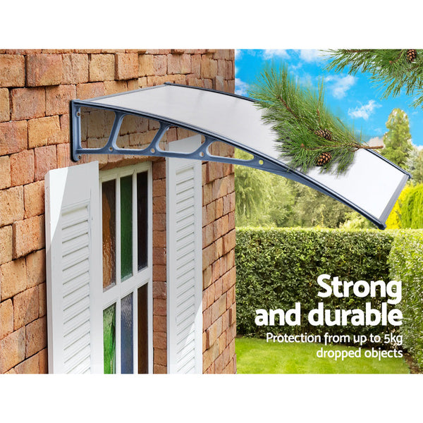 Instahut Window Door Awning Canopy Outdoor Patio Sun Shield 1.5Mx3m Diy