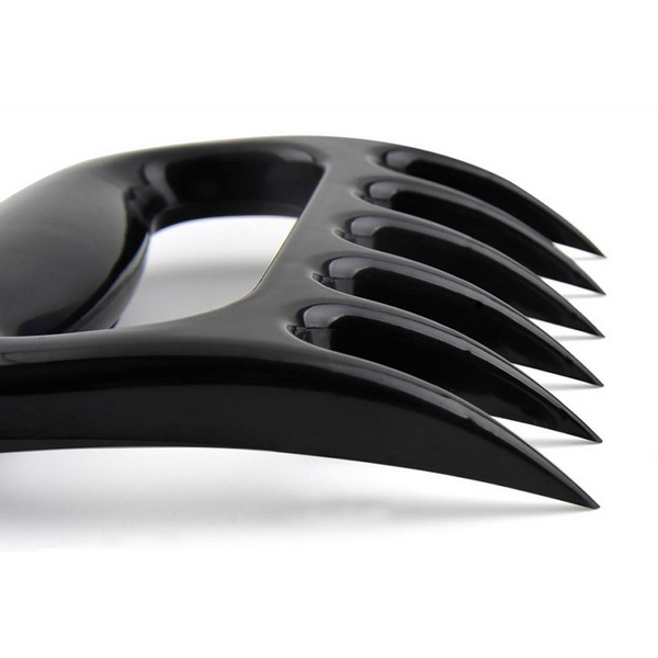 Bbq Accessories Meat Shredder Cooking Fork Bear Claws Black