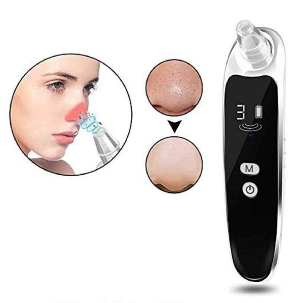 Face Treatments Blackhead Remover With Lcd Display Electric Facial Cleaner